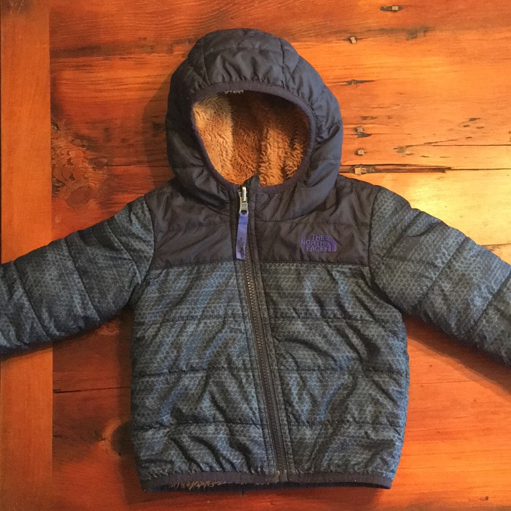 Boys ‘The North Face’ Reversible Winter Coat